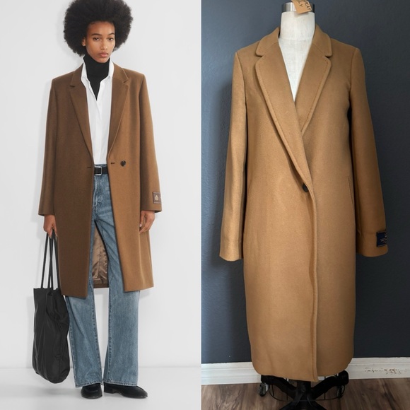 Babaton The New Stedman Coat - Virgin Wool - Picture 1 of 11